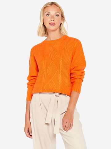 Pull-over LolaLiza en orange : devant