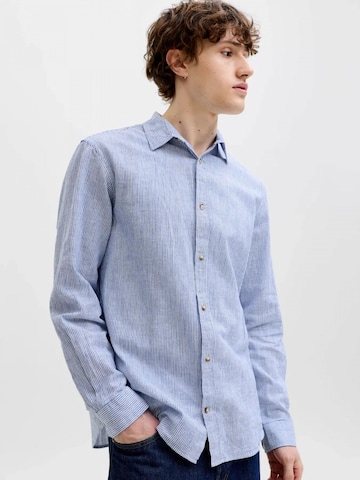 Jacks & Jones Regular fit Overhemd in Blauw