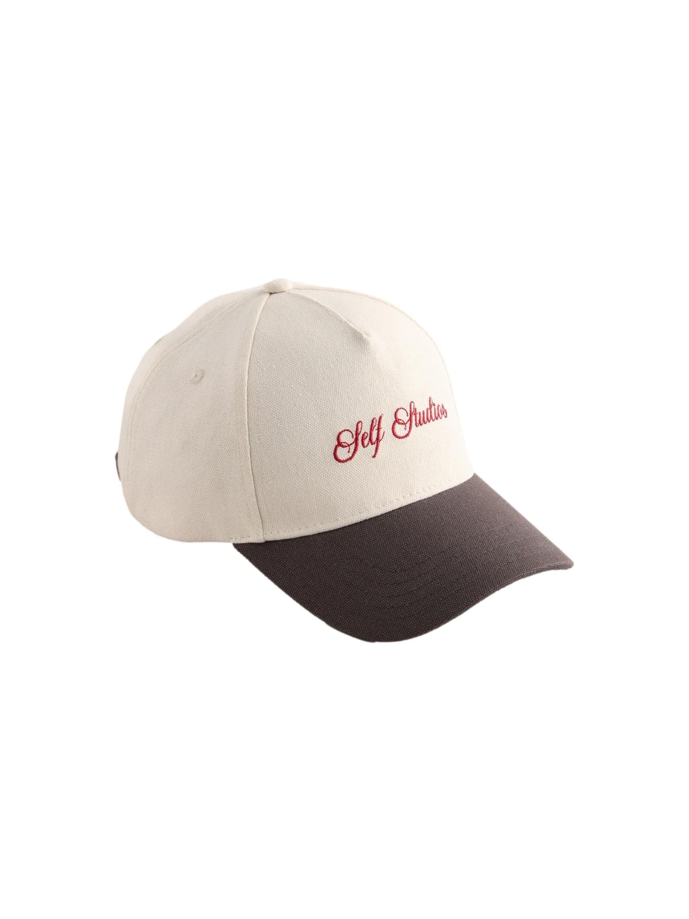 self. Cap in Beige: Vorderseite