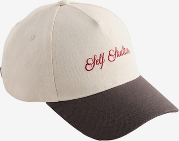 self. Cap in Beige: Vorderseite