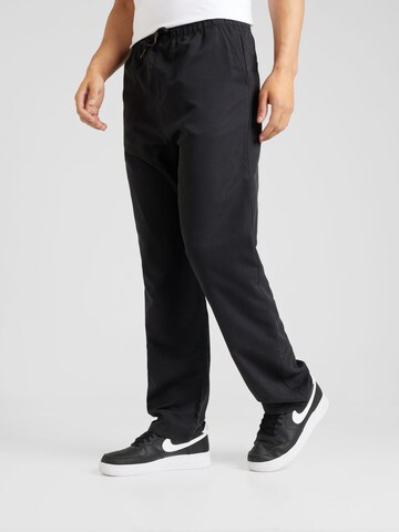 Denim Project Regular Trousers in Black: front