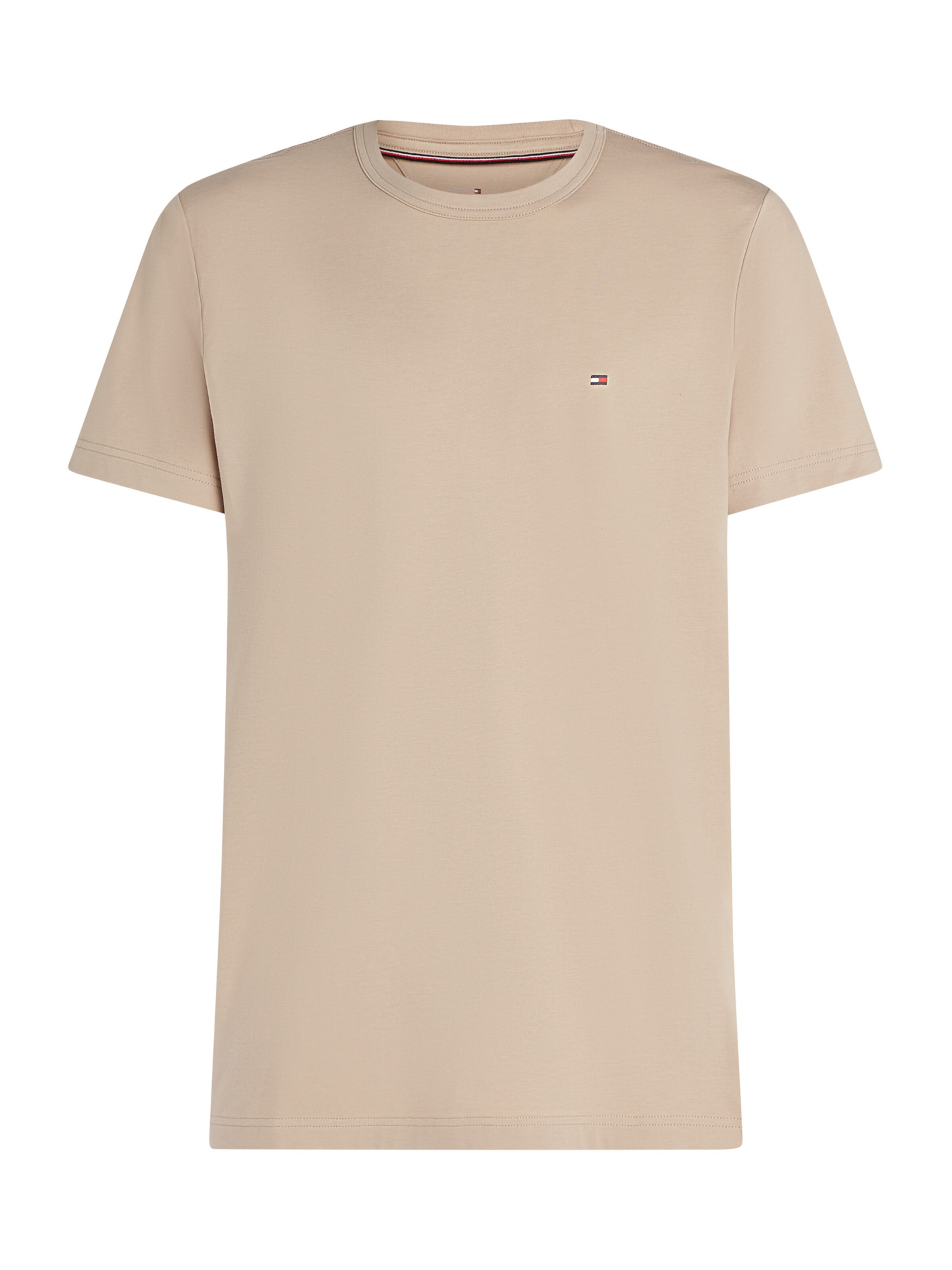 T-Shirt 'PERFORMANCE' TOMMY HILFIGER en marron : devant