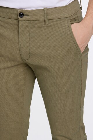 Lindbergh Slimfit Chinohose in Grün