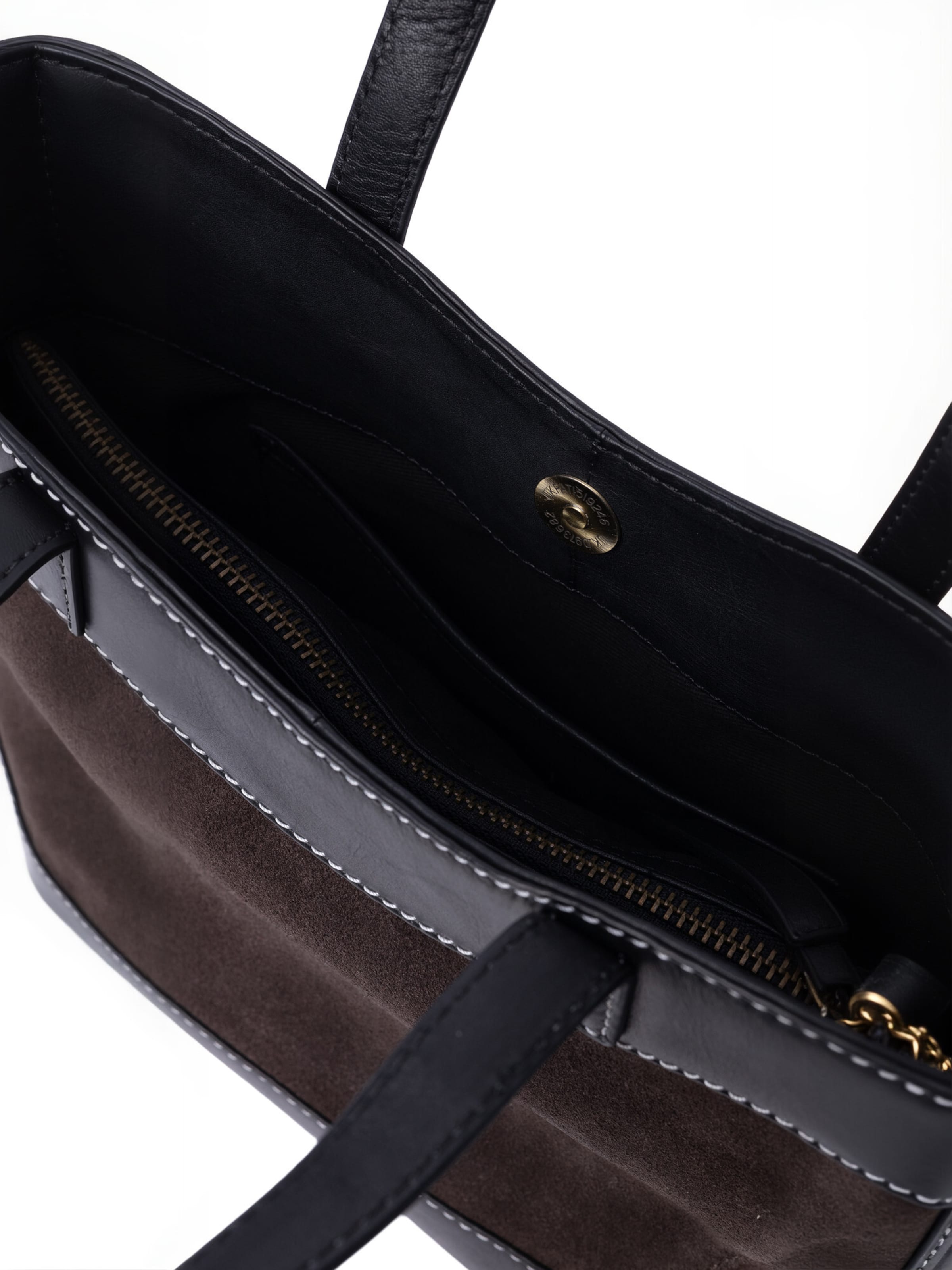 RE:DESIGNED Shopper ' Sol ' in Bruin: bovenkant