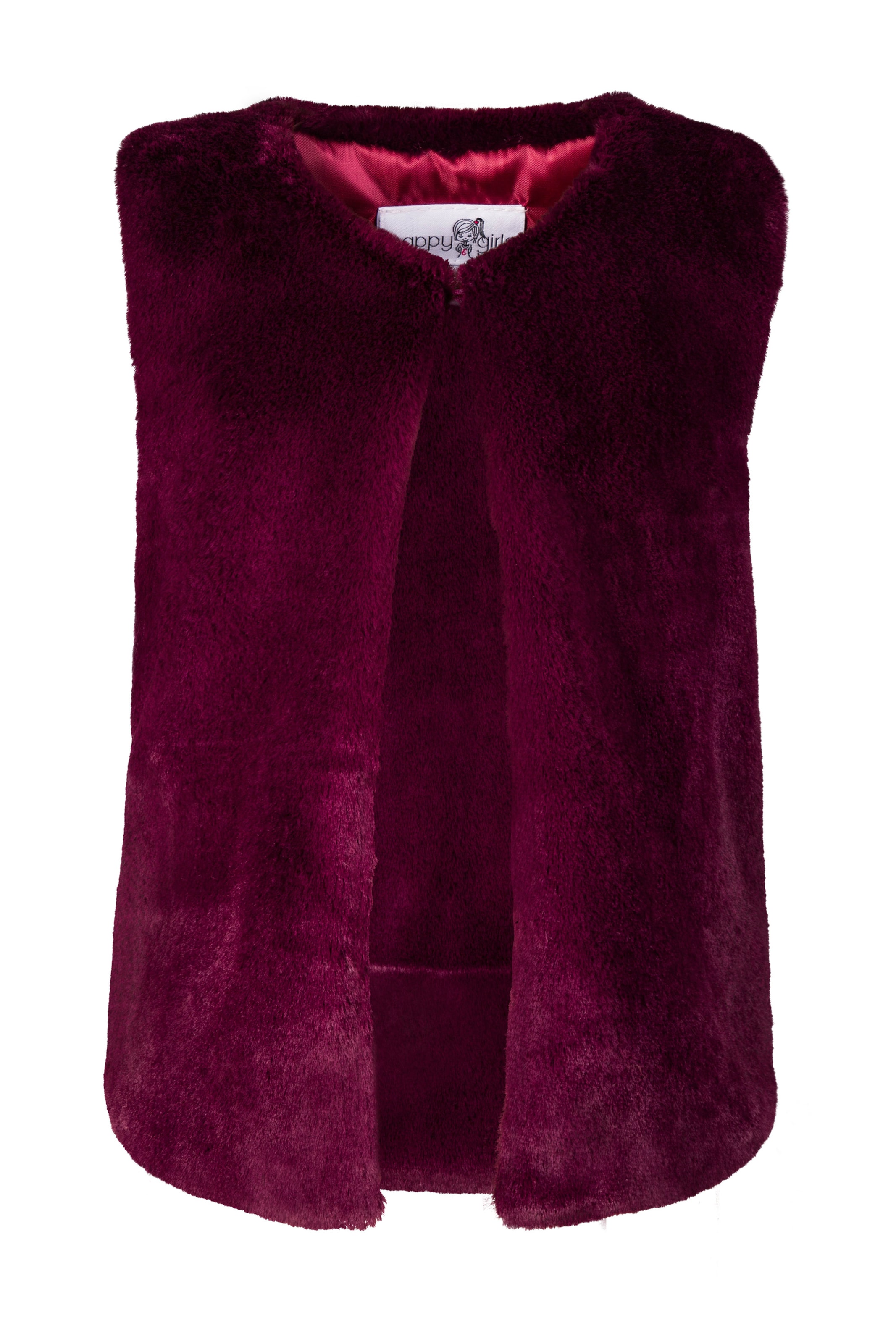 happy girls Mikina – červená: přední strana