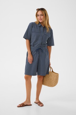Kaffe Loosefit Shorts 'KAnaya' in Blau