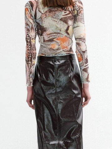 Résumé Sukně 'Vani' – hnědá