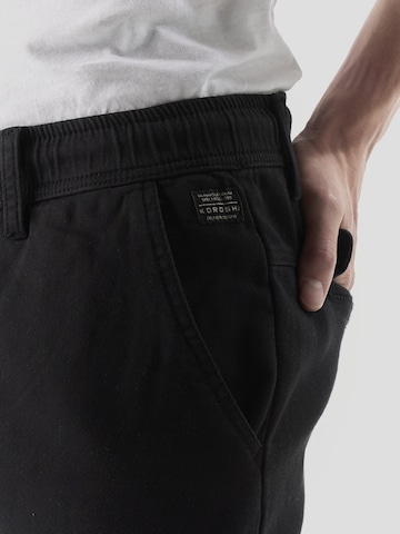 KOROSHI Štandardný strih Nohavice - Čierna