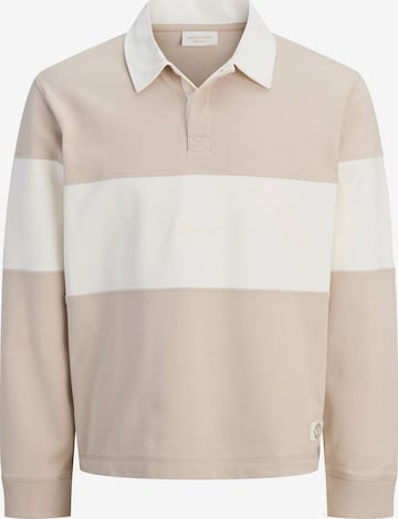 JACK & JONES Sweatshirt i beige: forside