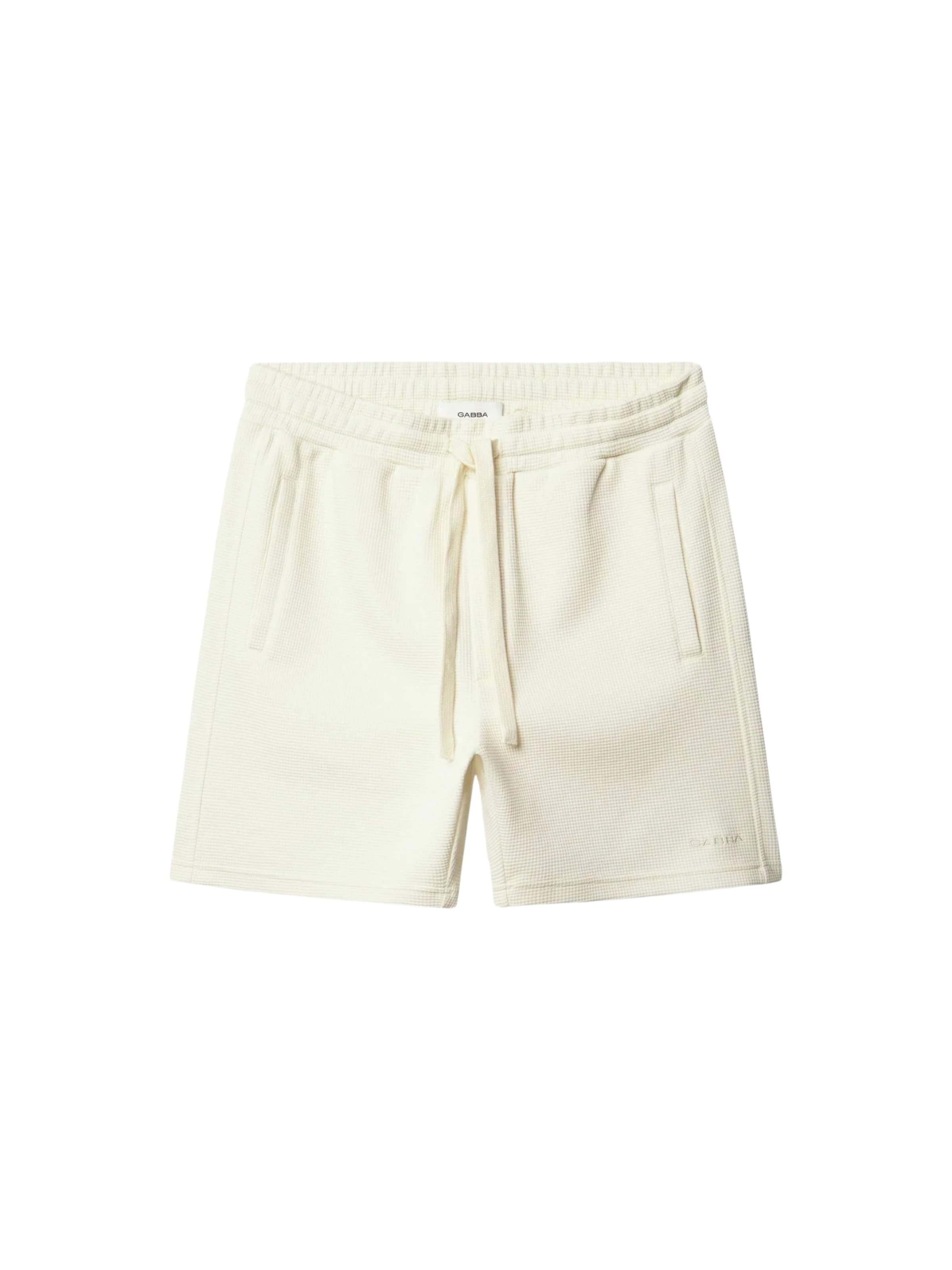 Loosefit Pantaloni 'Tim' di GABBA in bianco: frontale