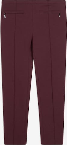 Pantaloni con piega frontale ' ' di NAULOVER in rosso: frontale