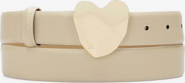 Kazar Belt in Beige: front