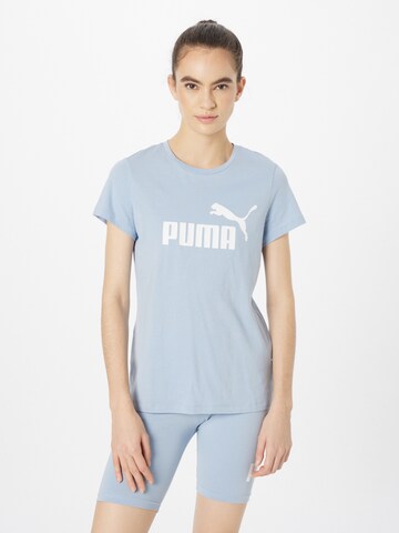 PUMA Performance Shirt 'Essential' in Blue: front