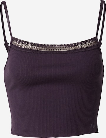 Chemise de nuit 'GO Ribbed' SLOGGI en violet : devant