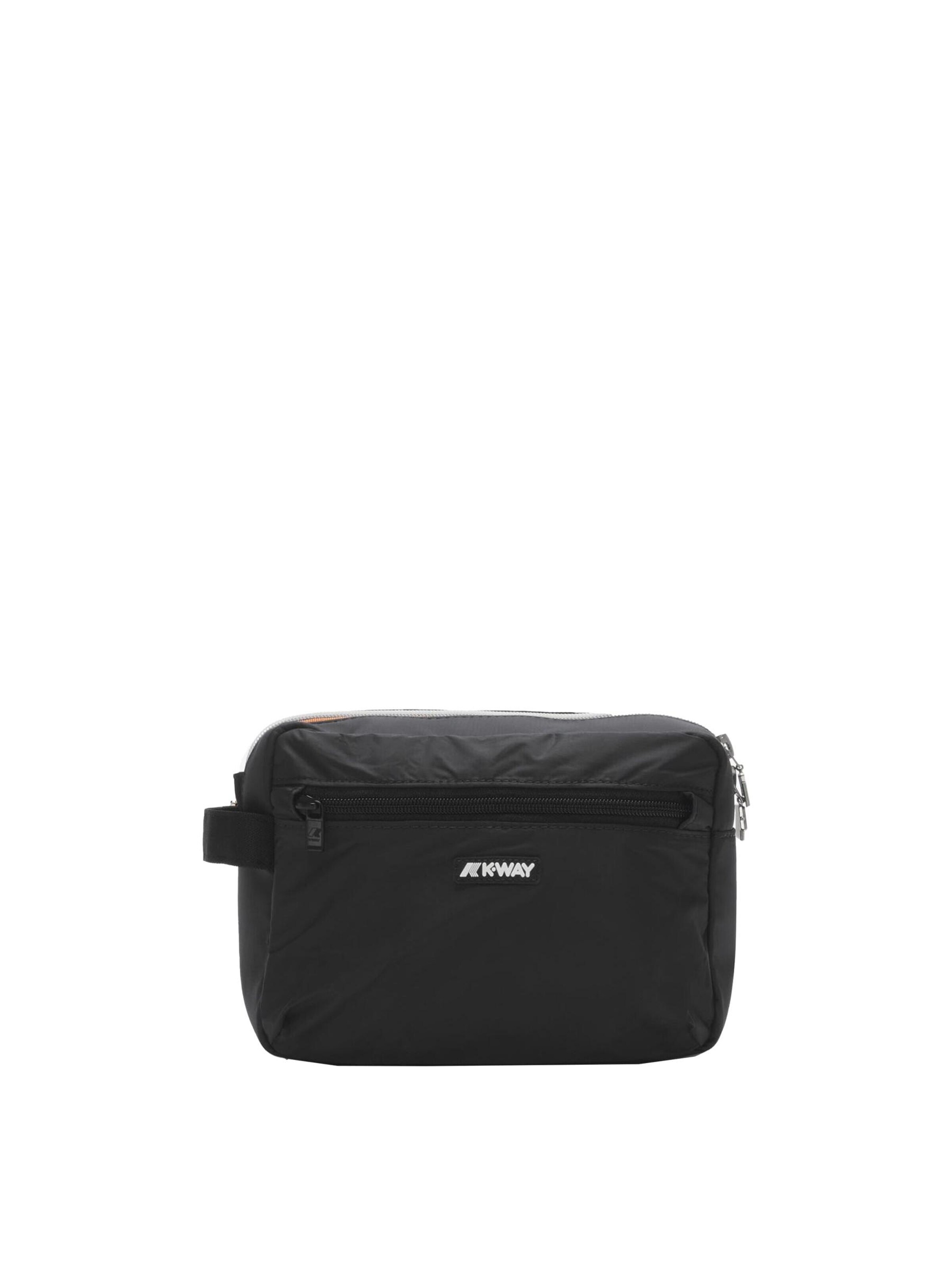 K-Way Make up tas 'DEMU' in Zwart: voorkant