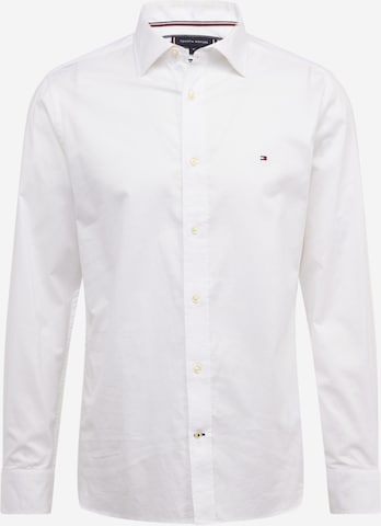 TOMMY HILFIGER Regularny krój Koszula w kolorze biały: przód