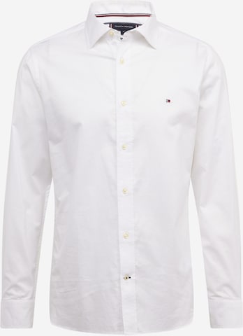 Coupe regular Chemise TOMMY HILFIGER en blanc : devant