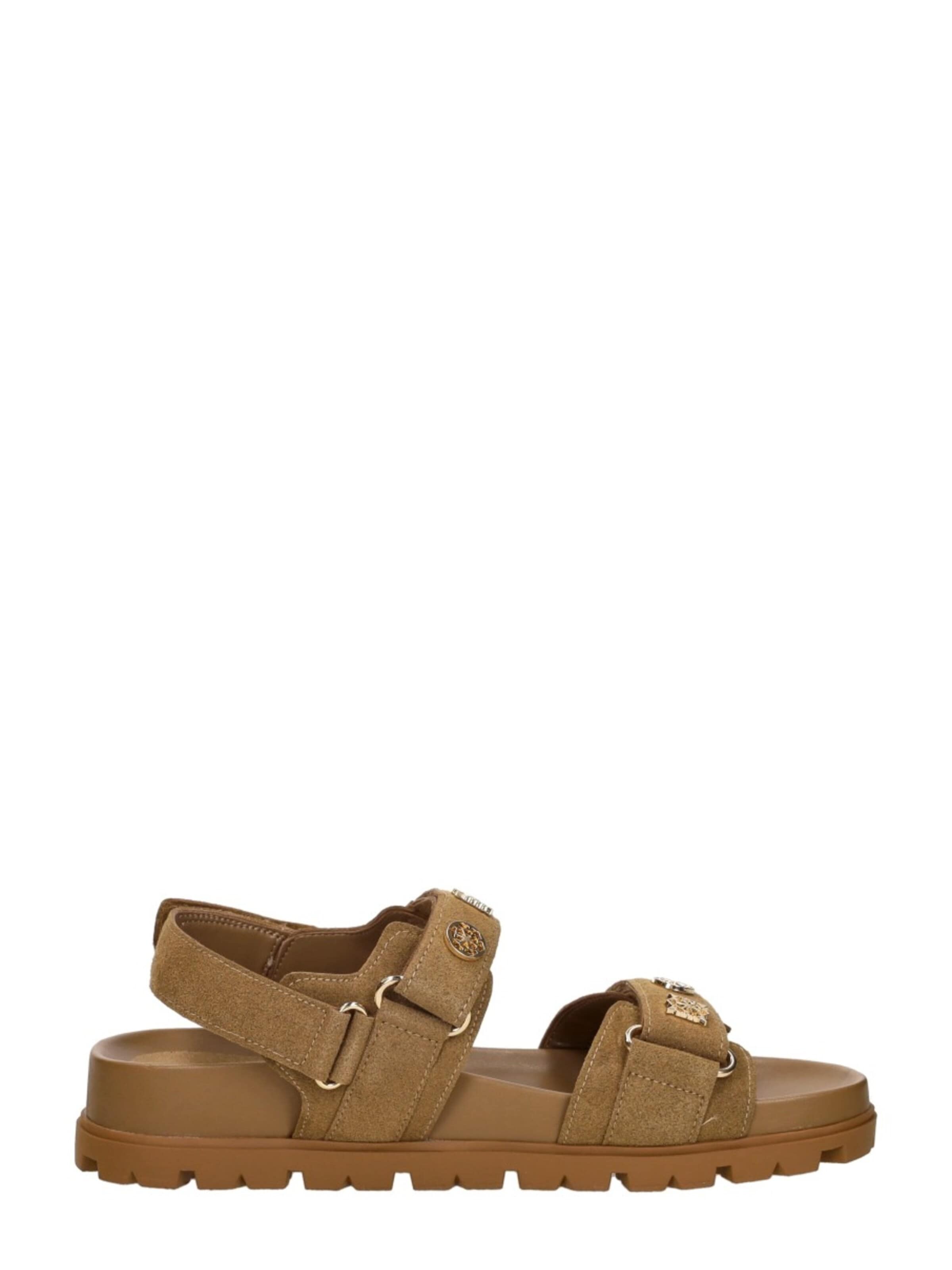 GUESS Sandale 'Florizi'‌‌‌‌‌‌ in Braun