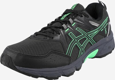 ASICS Zapatillas de running 'Venture 8' en gris / verde neón / negro, Vista del producto