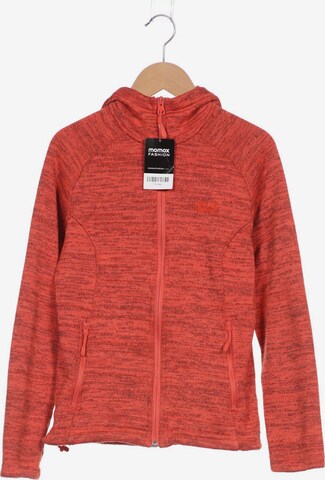 JACK WOLFSKIN Sweatshirt & Zip-Up Hoodie in S in Orange: front