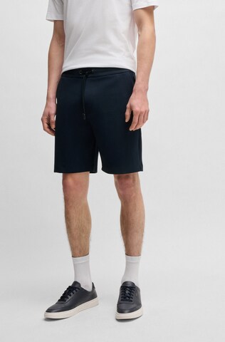 BOSS Regular Broek 'C-Leoni 01' in Blauw: voorkant