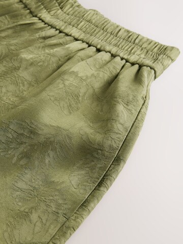 Wide leg Pantaloni de la Next pe verde