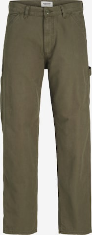 JACK & JONES Regular Hose 'JPSTeddie JJBarkley' in Grün: Vorderseite