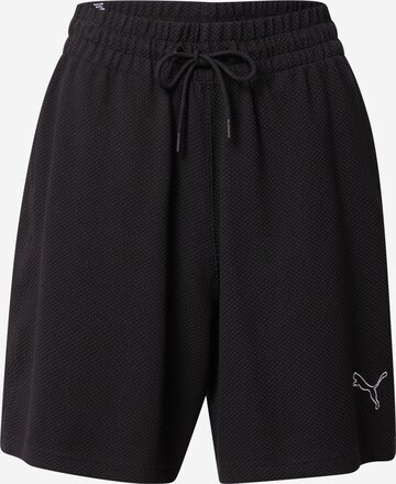 PUMA - Pantalón deportivo 'Her' en negro: frente