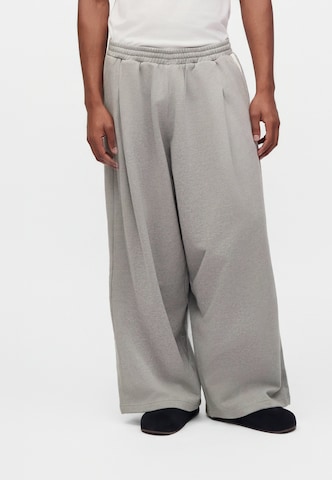Wide Leg Pantalon 'ADIBREAK' ADIDAS ORIGINALS en gris : devant