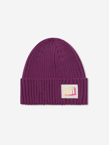 Play Play Pauly Beanie 'CHECKER TOBI' in Purple: front