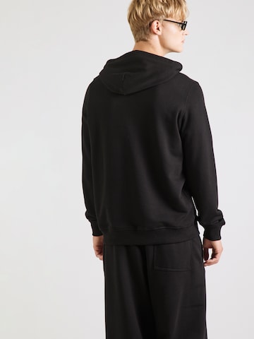 Karl Lagerfeld Μπλούζα φούτερ σε μαύρο: πίσω