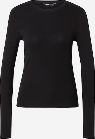 T-shirt 'ONLRiley' ONLY en noir : devant