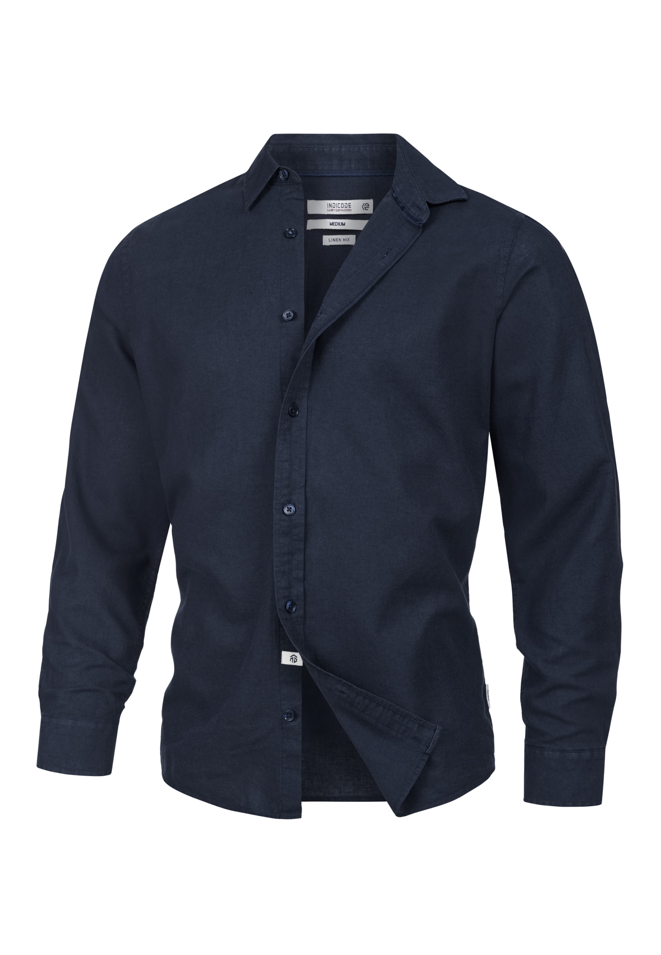 INDICODE JEANS Business Shirt 'Ceppo' in Blue, Item view