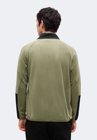 4F - Chaqueta polar funcional en verde