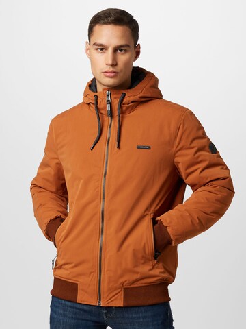 Ragwear Between-season jacket 'MADDY' in Brown: front