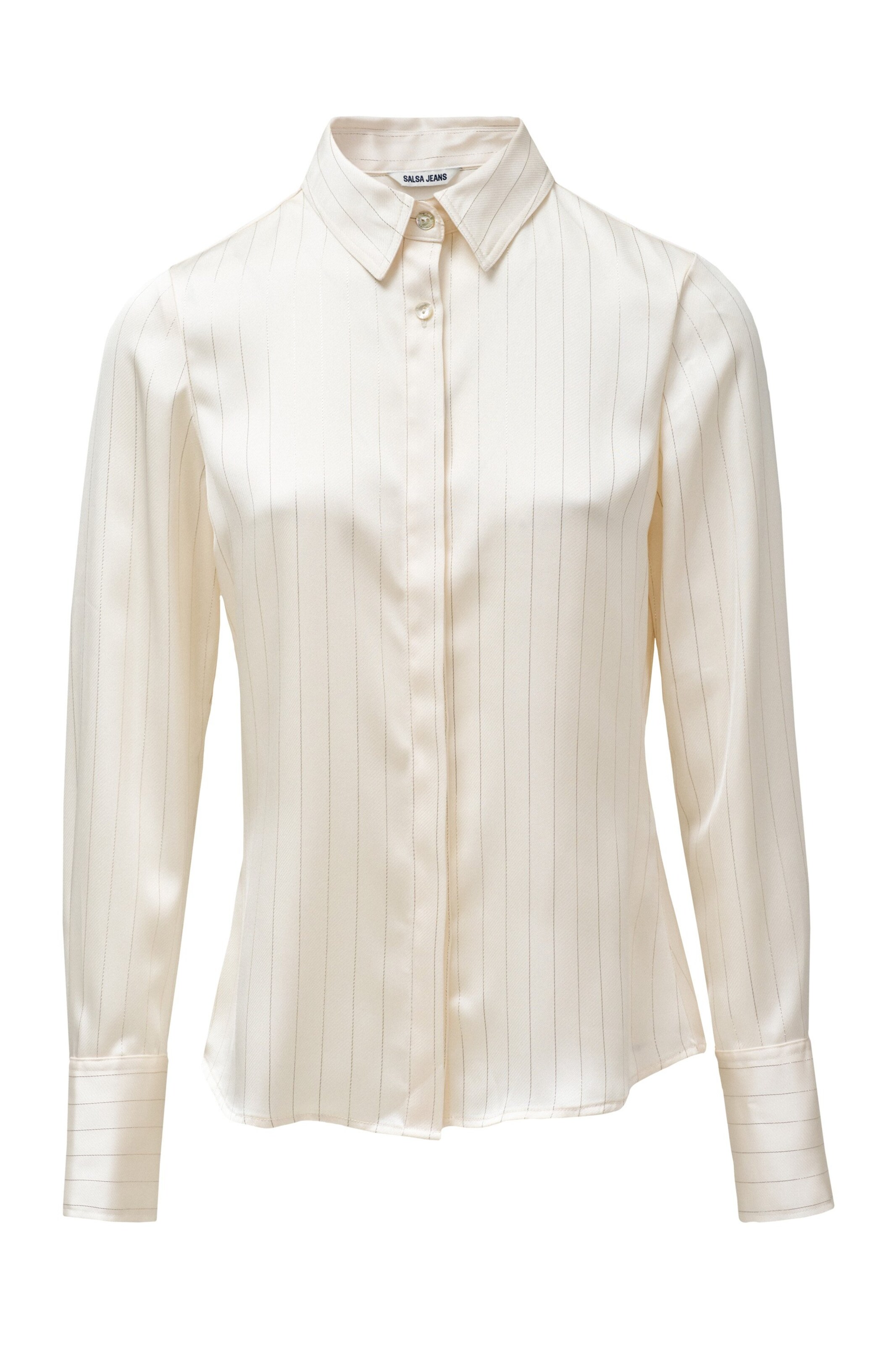 Salsa Jeans Blouse in de kleur Parelwit, Productweergave