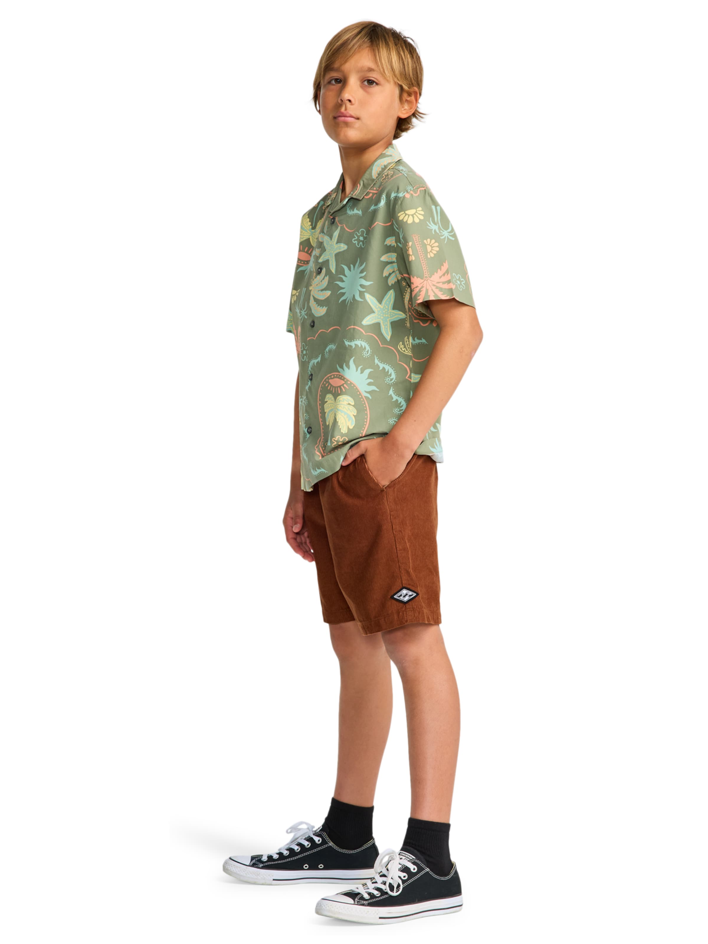 BILLABONG Loosefit Shorts 'Larry' in Braun