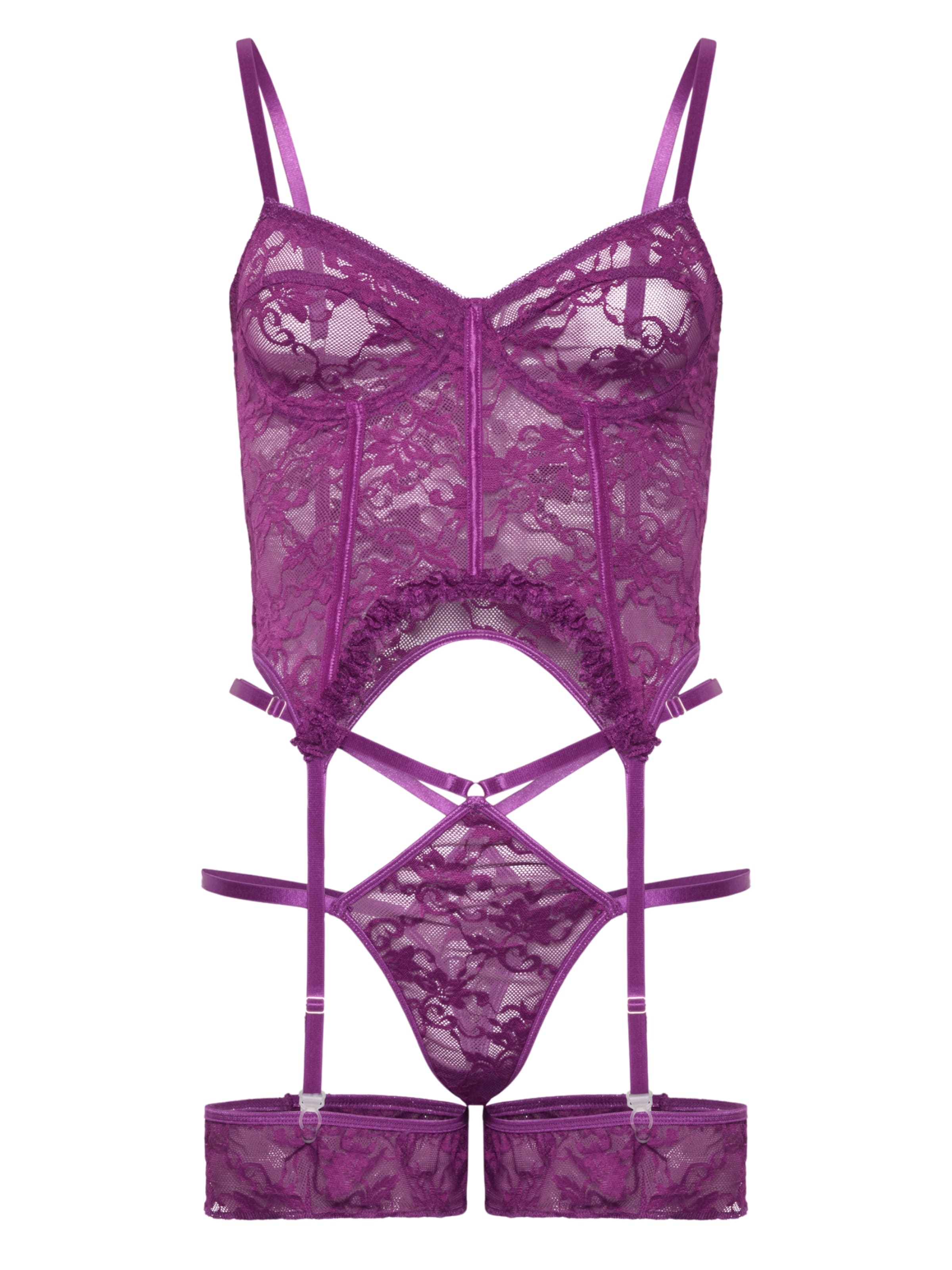 Orchibelle Corsage in Purple: front