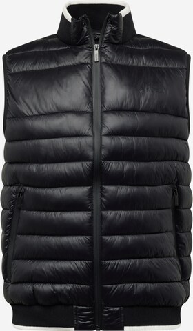 Karl Lagerfeld Vest in Black: front