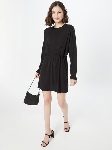 24COLOURS Knitted dress in Black