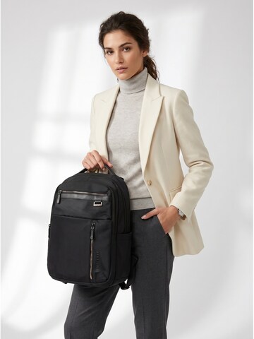 Zaino 'Zaino Coveri Collection poliestere con zip' di Coveri Collection in nero