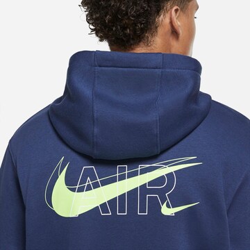 Sweat-shirt 'Air Pack' Nike Sportswear en bleu