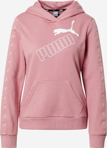 Sweat de sport 'Amplified' PUMA en rose : devant