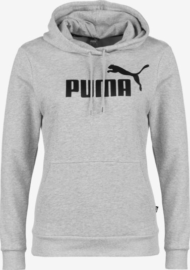 PUMA Sportsweatshirt i lysegrå / sort, Produktvisning