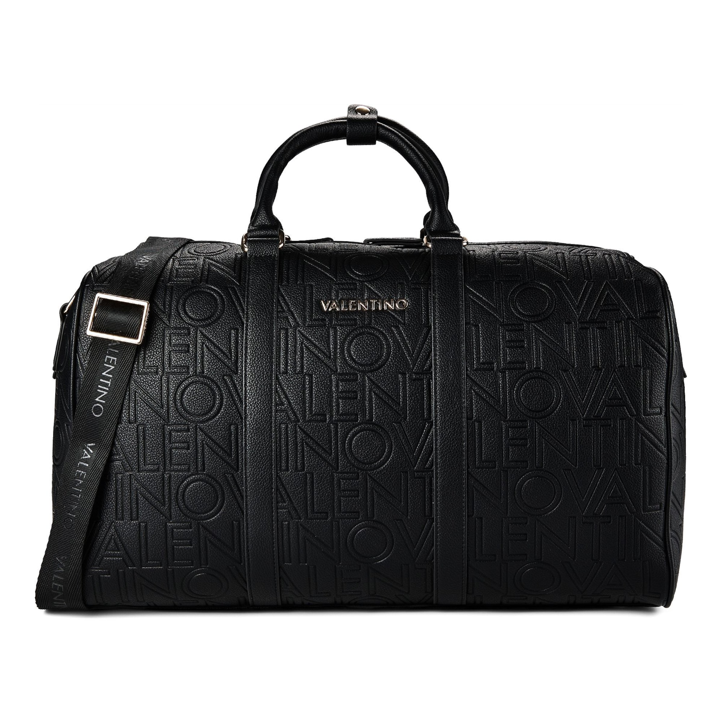 Sac week-end 'Pansy' VALENTINO en noir : devant