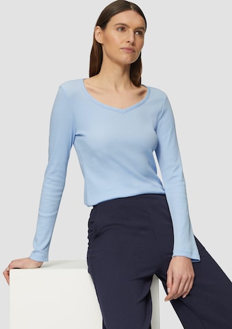 s.Oliver Shirt in Blauw: voorkant