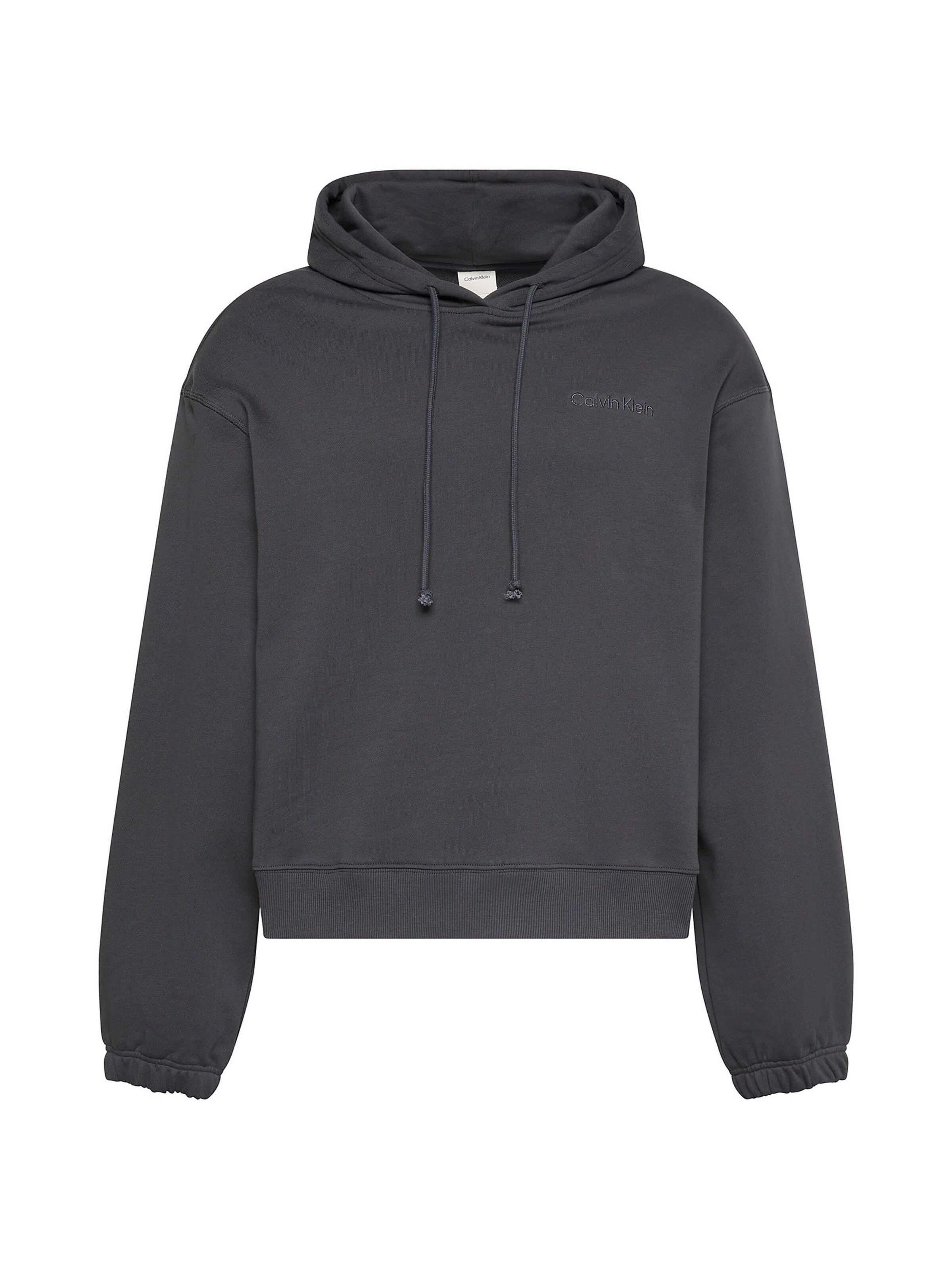 Sweat-shirt Calvin Klein en gris : devant