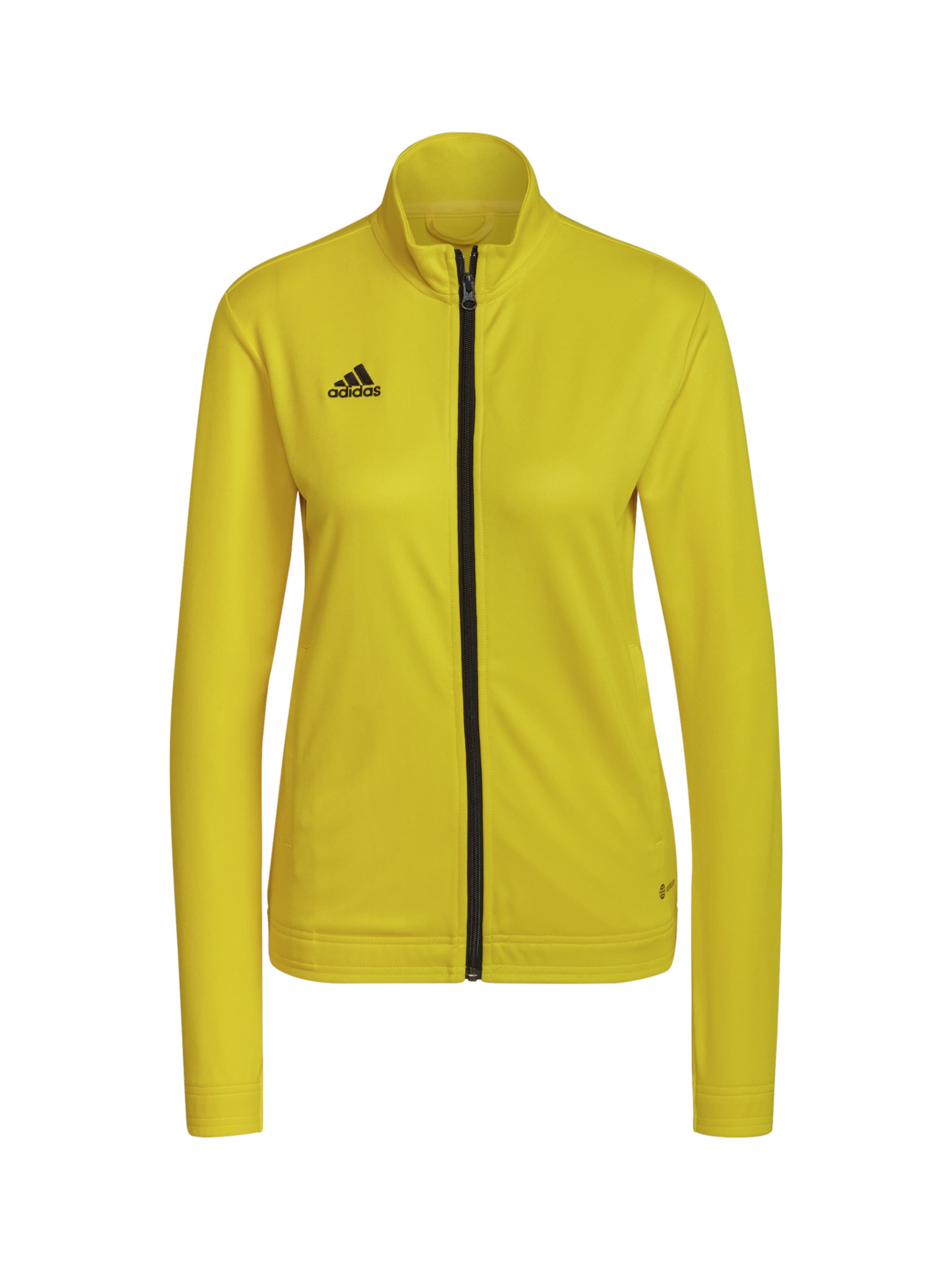 ADIDAS PERFORMANCE Αθλητικό μπουφάν 'Entrada 22' σε κίτρινο: μπροστά