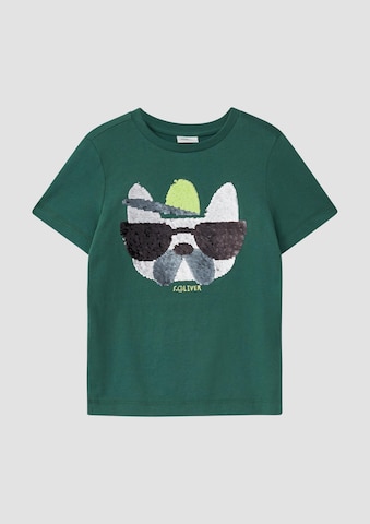 T-Shirt s.Oliver en vert