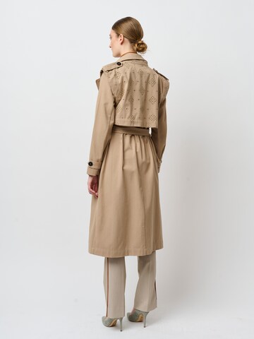 BRUUNS BAZAAR Tussenmantel 'Campa Iva' in Beige